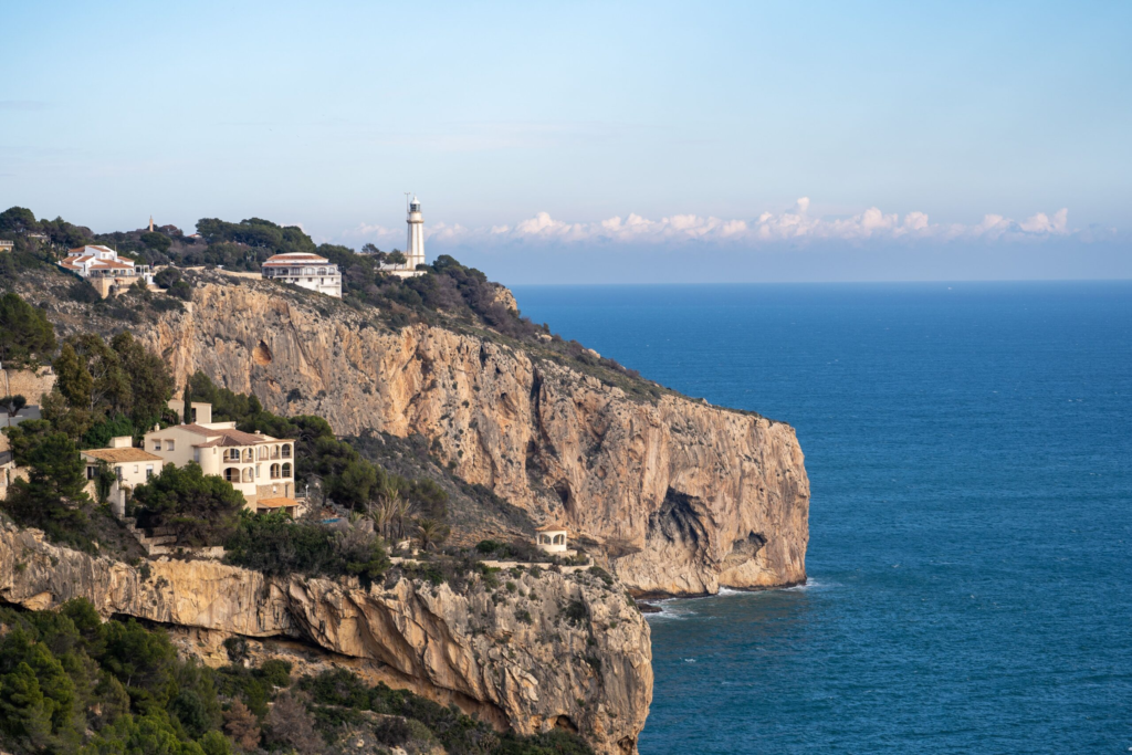 Clifftop villa wedding venue overlooking the Mediterranean in Costa Blanca North, Spain